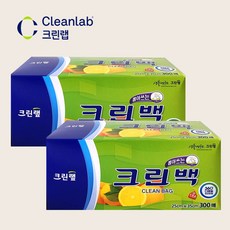크린랲 크린백 25 x 35 cm, 중(M), 300개입, 2개