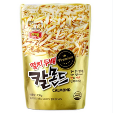 머거본 멸치 두배 칼몬드, 130g, 5개