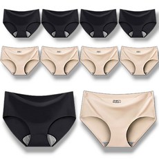 루이블룸 여성 노라인 무봉제 심리스 팬티 10매입