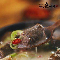 신세계라이브쇼핑 [팽현숙 순대국] 돈골육수 8팩 (16인분) + 순대 4팩 + 국밥고기 4팩