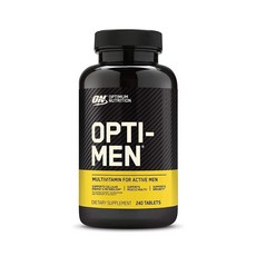 Optimum 옵티멈 옵티맨 멀티비타민 240정 Opti-Men, 1개