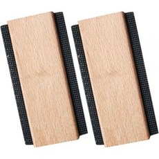2pcs 캐시미어 스웨터 면도기 제거 필링 빗 패브릭 알약 제거기 소파 보풀 도구 울 의류 애완동물 퍼즈 목재, 2개