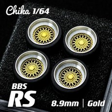 8.9mm 브레이크 또는 LM-R/ VS-XV 고무 CVX SL/ 1 MUGEN Nabes BBS TE37 Work 휠 VSKF 9.8mm 휠 Chika T7R/ 1/64 M, 14) BBS rs 8.9mm gold, 1개 - 골드무겐