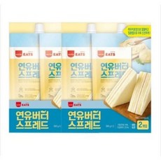 SPC 삼립 연유버터스프레드600g 300g 2입 x 2박스, 600g 300g 2입 x 2박스