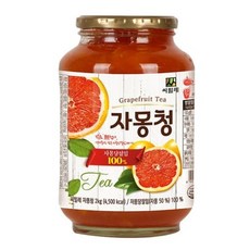 씨밀레 자몽청, 2kg, 1개입, 8개