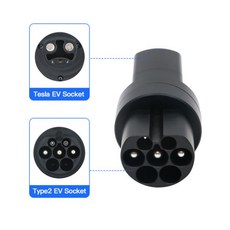전기차충전기 CCS 콤보 1-CCS2 어댑터 전기 자동차 충전 커넥터 EV 충전기 변환기 250A DC1000V, [05] Type2 to Tesla, 1개
