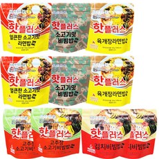 핫플러스 발열도시락 비빔밥+라면밥 10개세트 (402호), 1개
