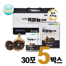 흑마늘 진액 발효 흑마늘즙 국산 흑마늘진액 효능 흙마늘즙 엑기스 파우치 부모님 감사 선물세트