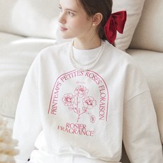아워호프 Petite Rose Sweatshirt - Off White