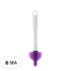 실리만 실리콘 젖꼭지 솔 WSK336, 5개, 연보라