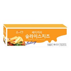 동원 소와나무 베이커리 슬라이스 치즈 100매 1.8kg 업소용 체다치즈, 1개