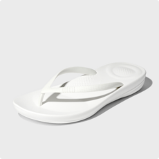 [국내매장정품] 핏플랍 FITFLOP 아이쿠션 에고노믹 쪼리 어반 화이트 E54-194 Urban White