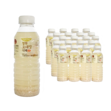 철원오대쌀식혜 500ml / 1.5L 국내산쌀로 만든 유기농 식혜, 500ml 20개입