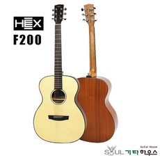 HEX STING 헥스 스팅시리즈 F200 탑 솔리드 통기타