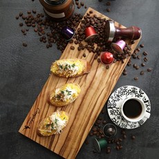캄포나무 플레이팅 도마 서빙보드/빵도마