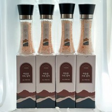 히말라야 핑크솔트 그라인더 단체 선물 세트 답례품 x 4세트, 4개, 200ml