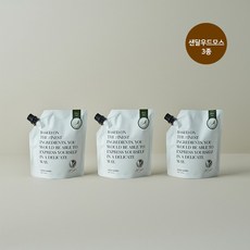 테일러센츠 디퓨저 리필 파우치 300ml 샌달우드모스 3종_리드포함, 1개