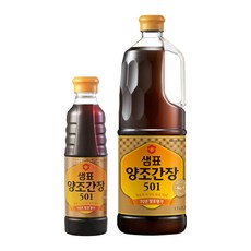 [샘표] 양조간장 501- 1.7L+500ml