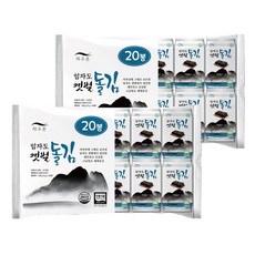 [K쇼핑][해우촌] 임자도 갯벌 재래돌김 5g * 40봉 (5g*20*2)
