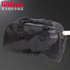 (관부가세포함) 테니스가방 Wilson Wilsheng genuine Fallier signature version of the shoulder tennis with a shoe warehouse-37460039591, WRZ842891 블랙one size