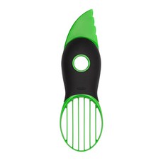 OXO 굿 그립 3-in-1 아보카도 슬라이서 - 그린, 1개