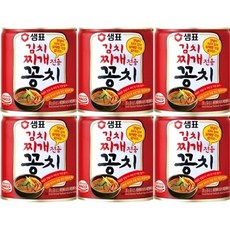 샘표 김치찌개용 꽁치, 280g, 6개