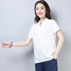 여성린넨블라우스