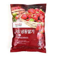 홈플러스 시그니처 국산 냉동 딸기, 1개, 1kg