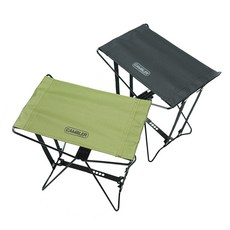 캠블러 캠핑 스툴 폴딩 BBQ체어 의자 발받침, 캠핑스툴 X-stool (카키), 1개