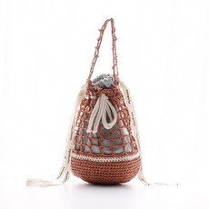 [DIY] 미스티코티타 도리네트백 - 루피얀 Luffy Dori Net Bag luffy yarn 패키지도안 실 뜨개질, 상세설명 참조, 아이보리