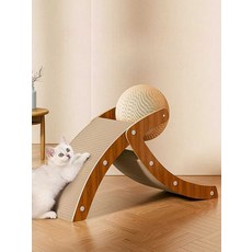 고양이 긁는 보드 스크래처 장난감 야옹이 긁힘 방지, A, 1개