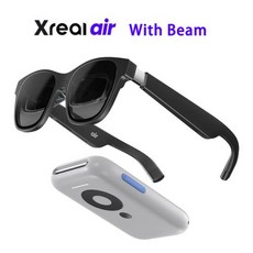 안경 개인 인치 AR 130 스크린 Nreal 거대 XREAL 휴대용 3D 모바일 Air Air 우주 1080p 시네마 시청 HD 컴퓨터 스마트, 4) Xreal with Beam