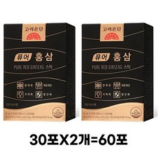 퓨어 홍삼 48g, 120정, 1개