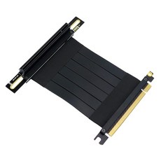 BTBcoin Extender PCIE 라이저 PCI E 16X 그래픽 케이블 Tt itx 케이스 GTX1080TI firepro w7100 radeon pro wx5100 용 x, [01] 20cm extension cable, [01] Black