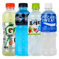 토레타500ml &게토레이600ml &파워에이드600ml &포카리스웨트500ml X 각5개(총20개) 갈증해소 이온음료, 1세트, 50ml