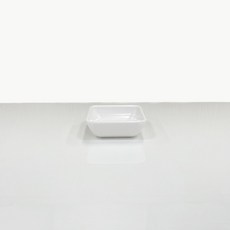 사각종지 멜라민 소금장 쌈장 소스볼 간장 초장기 1구, KJ멜라민 사각종지(1구), 1개