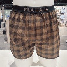 [ FILA 언더웨어] NC터미널점 @@젊은감성@@ 남성 글렌체크 쟈갸드 트렁크FI4TKD6615MCAL