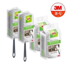 3M [3M]뉴 다용도 먼지떨이 핸들+리필 6입 2개세트, 1개