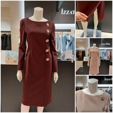 지고트 지고트 라운드넥 장식포인트 럭셔리 정장원피스 JJAA00P70 NC