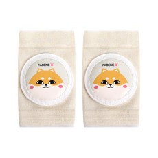 화베네 유아용 쿠션 무릎 보호대 FNS-B, 아이보리, 1개