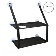 고양이 해먹 더블 레이어 흡입 컵 발코니 유리 창 걸이식 여름, M.Beach Oxford net.., 1개