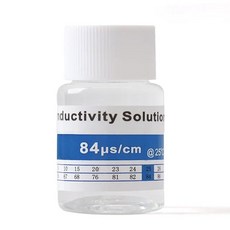 PH 버퍼 보정 용액 정확한 전도도 염분 보정 용액 PH 계량기 완충제 25ml 12.88 MScm, [03] 84uspercentcm, 1개, 3) 84us cm