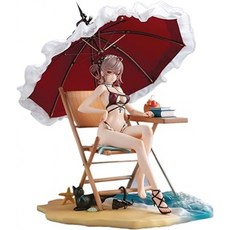 애니메스터 기동전대 아이언사가 주디스 수영복 Ver. 1/7 스케일 PVC 및 ABS 도색된 완성 피규어, 단일옵션