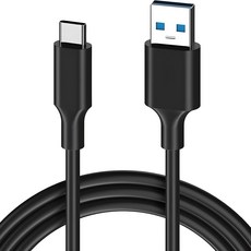 808 USB 3.2-C타입 고속충전 케이블 60W 10Gbps, 100cm, 블랙, 1개 100cm, 블랙, 1개