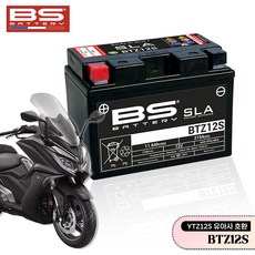 킴코 AK550 BTZ12S BS 배터리 ﻿12V 11A 밧데리 ﻿유아사 ﻿﻿﻿﻿YTZ12S 교체, 1개