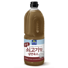 면사랑 쇠고기맛 냉면 육수 2.1kg, 3개