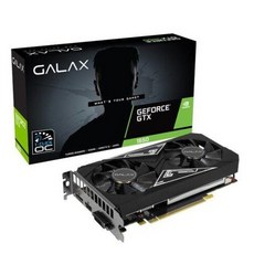 갤럭시 GALAX 지포스 GTX 1650 BLACK EX PLUS OC D6 4GB