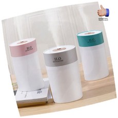 미니 텀블러 가습기 USB 휴대용 생수병 사무실용, 상세페이지 참조, 그라파아트그린