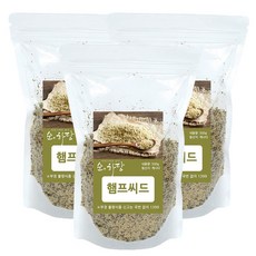 순하당 캐나다 햄프씨드, 500g 3팩, 3개