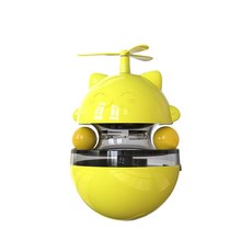 샤오고 텀블러 릭스 고양이 서킷 장난감, 1개, Yellow